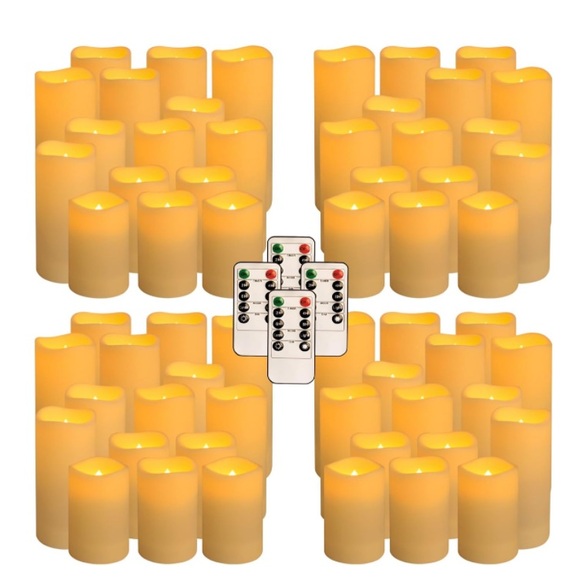 59 Pack LED Flameless Candles with Remote Control - Special Occasions - Picture 2 of 8